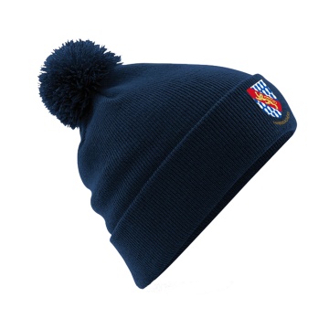 Haberdashers’ Co - Original Pom Pom Beanie : Navy