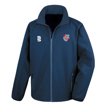Haberdashers’ Co - Core Printable Softshell Jacket : Navy